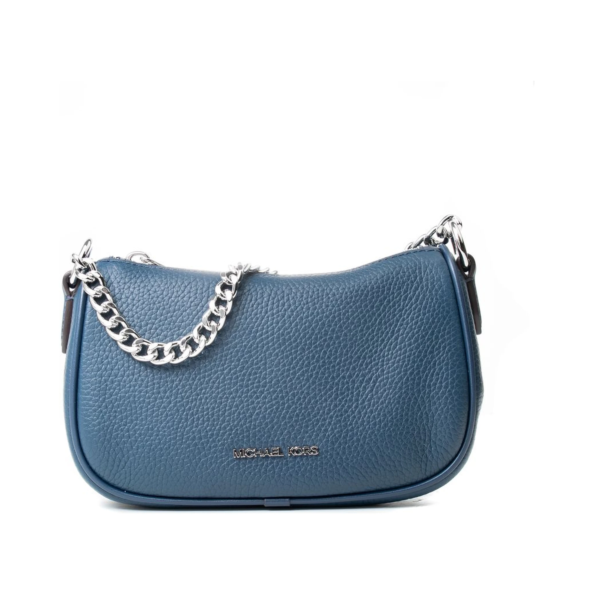 Blue Fur Shoulder Bag