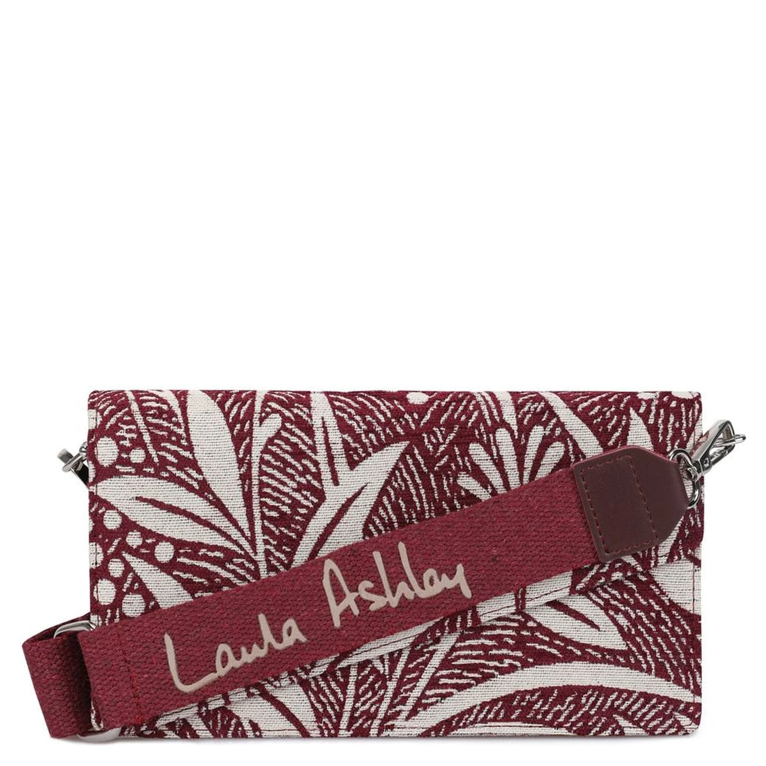 Gray Fabric Handbag