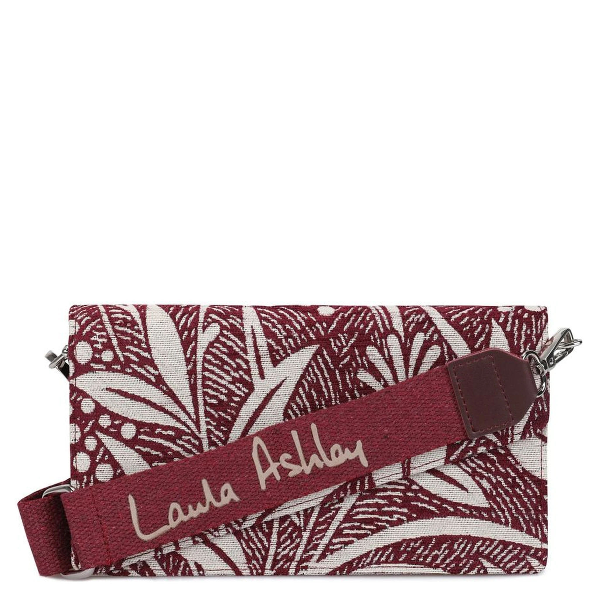 Gray Fabric Handbag