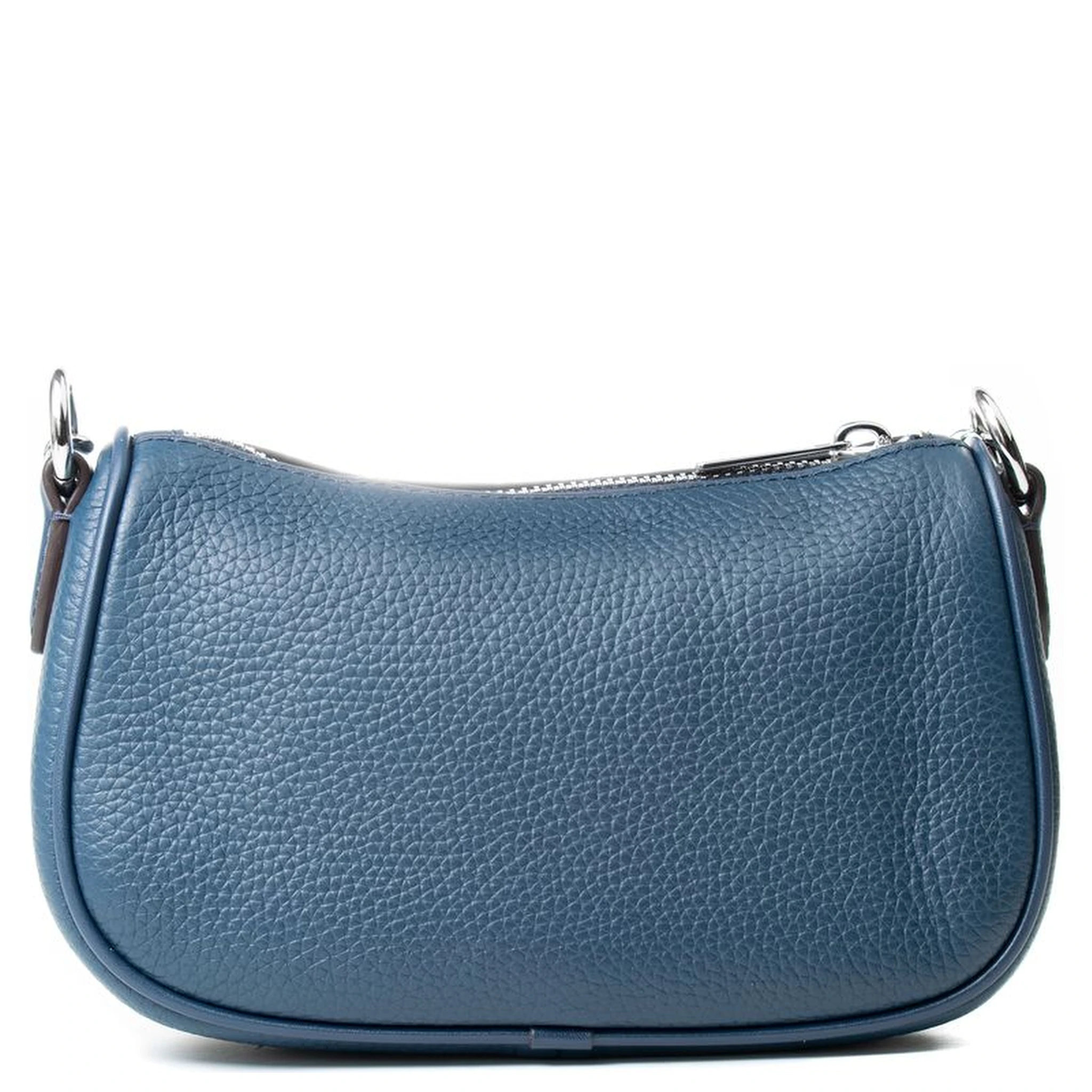 Blue Fur Shoulder Bag