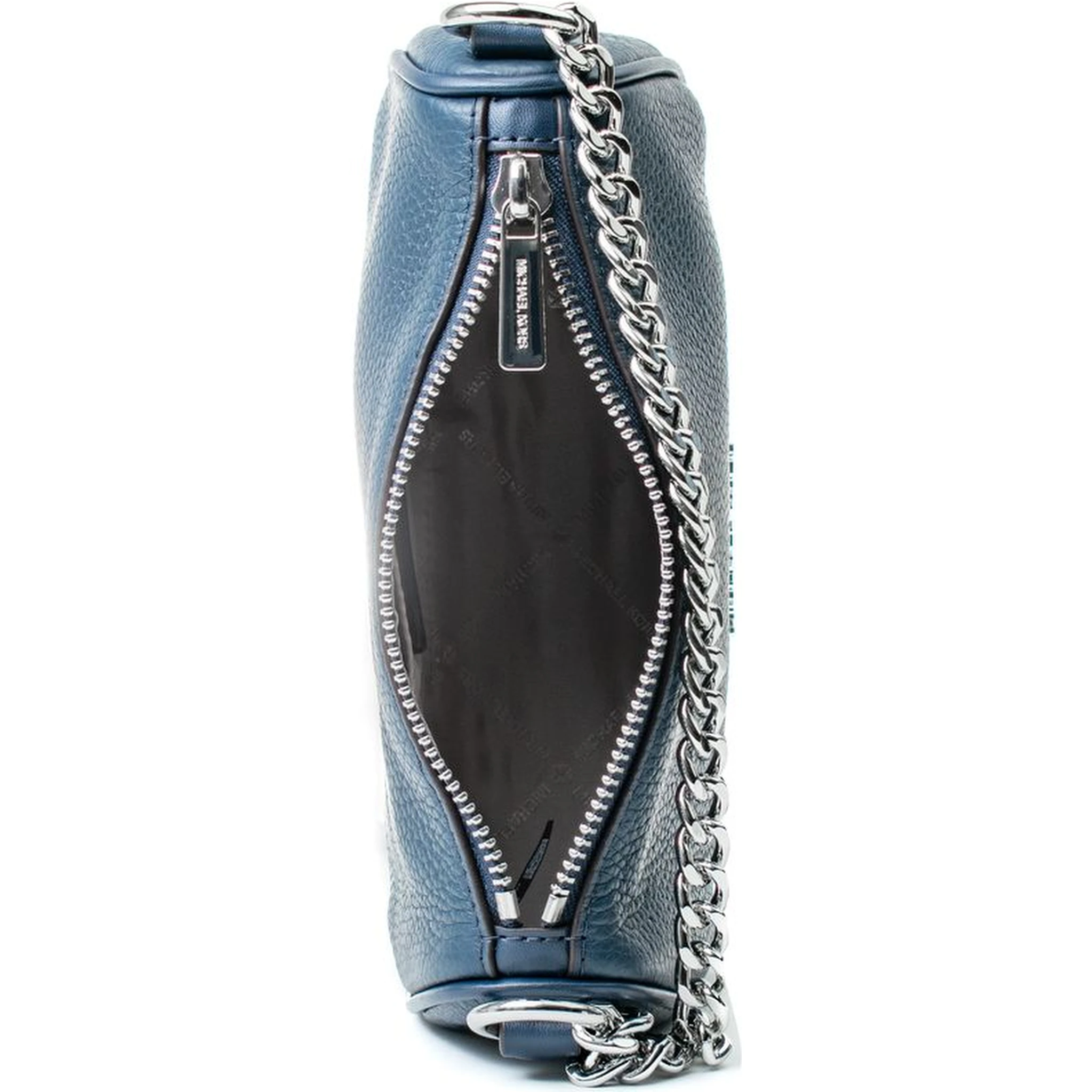 Blue Fur Shoulder Bag