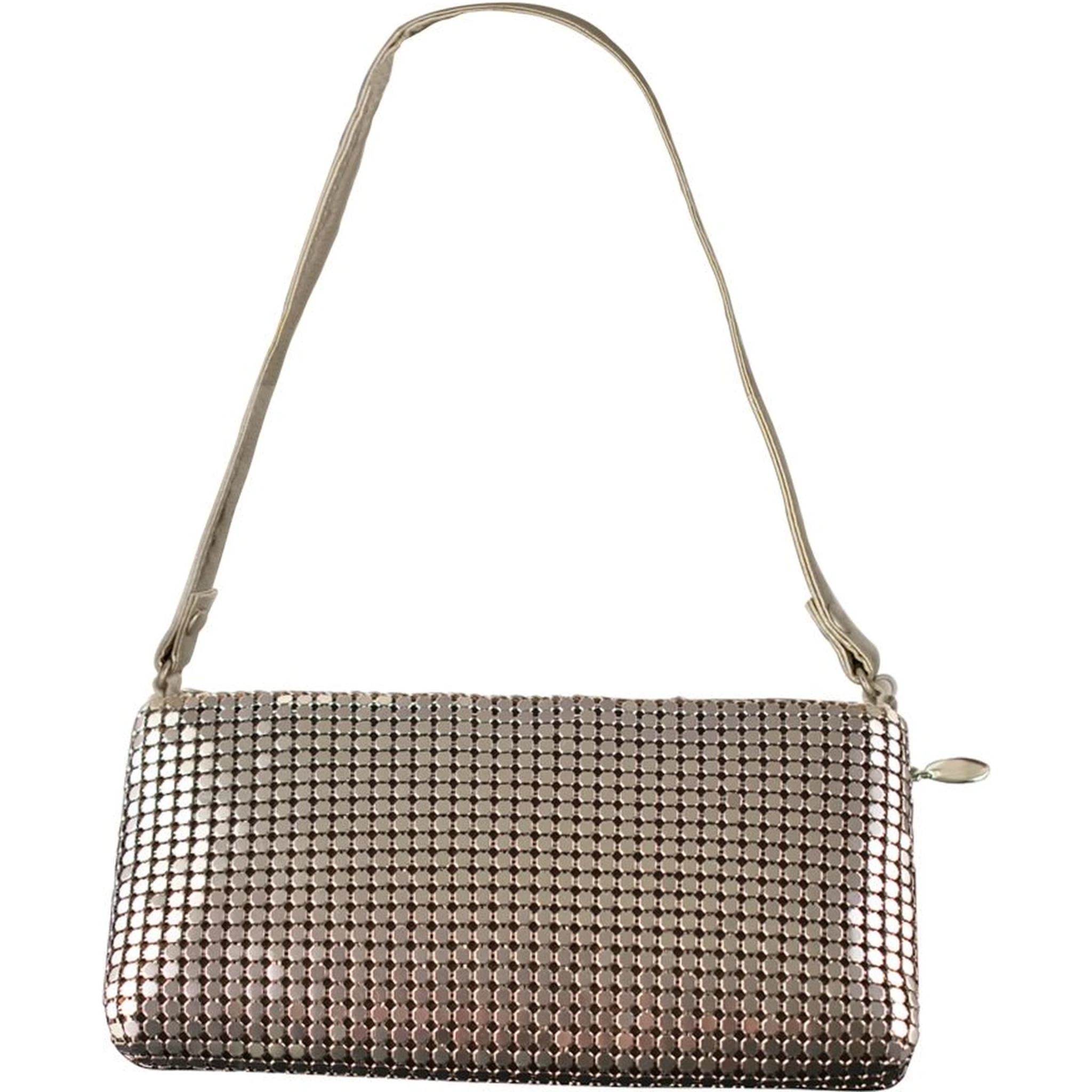 Brown Synthetic Handbag