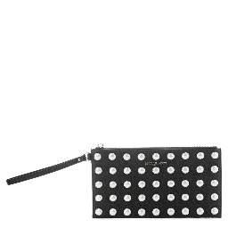 Brown Leather Clutch Bag
