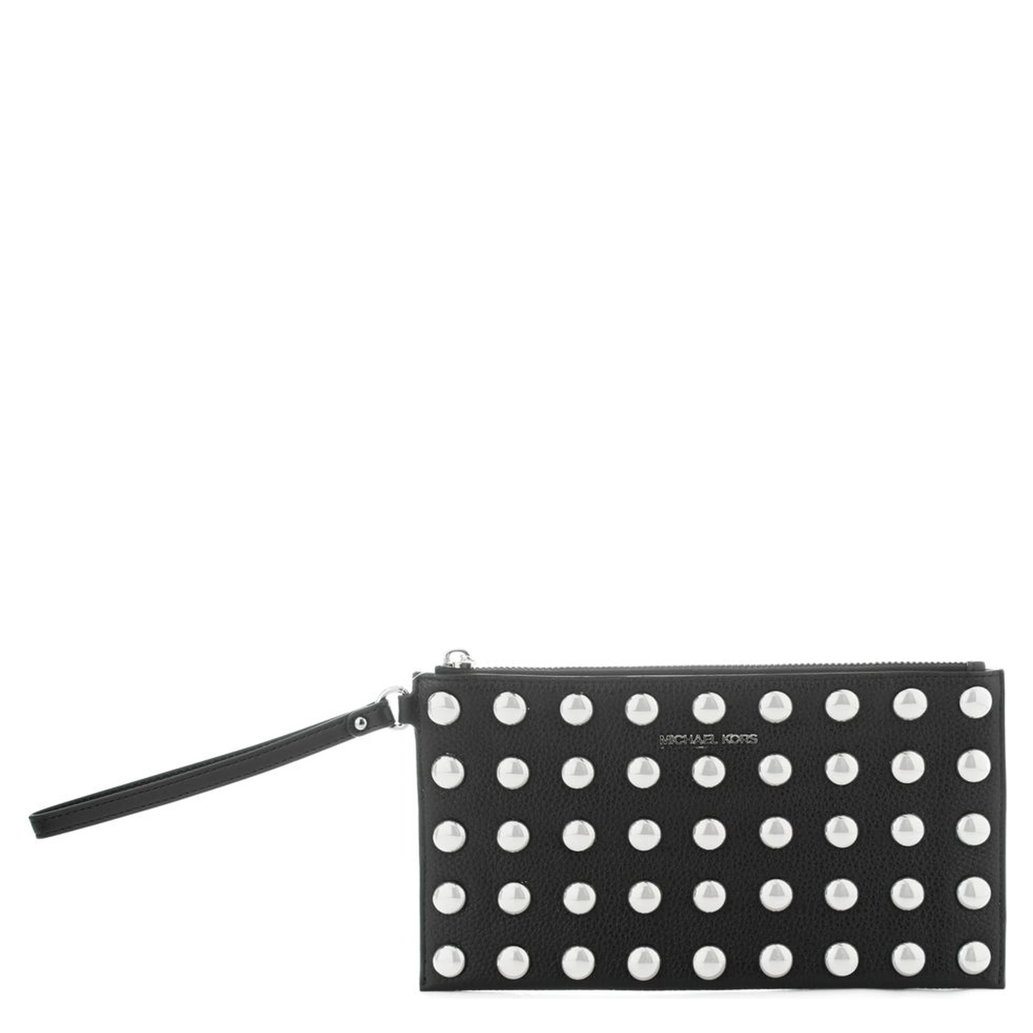 Brown Leather Clutch Bag