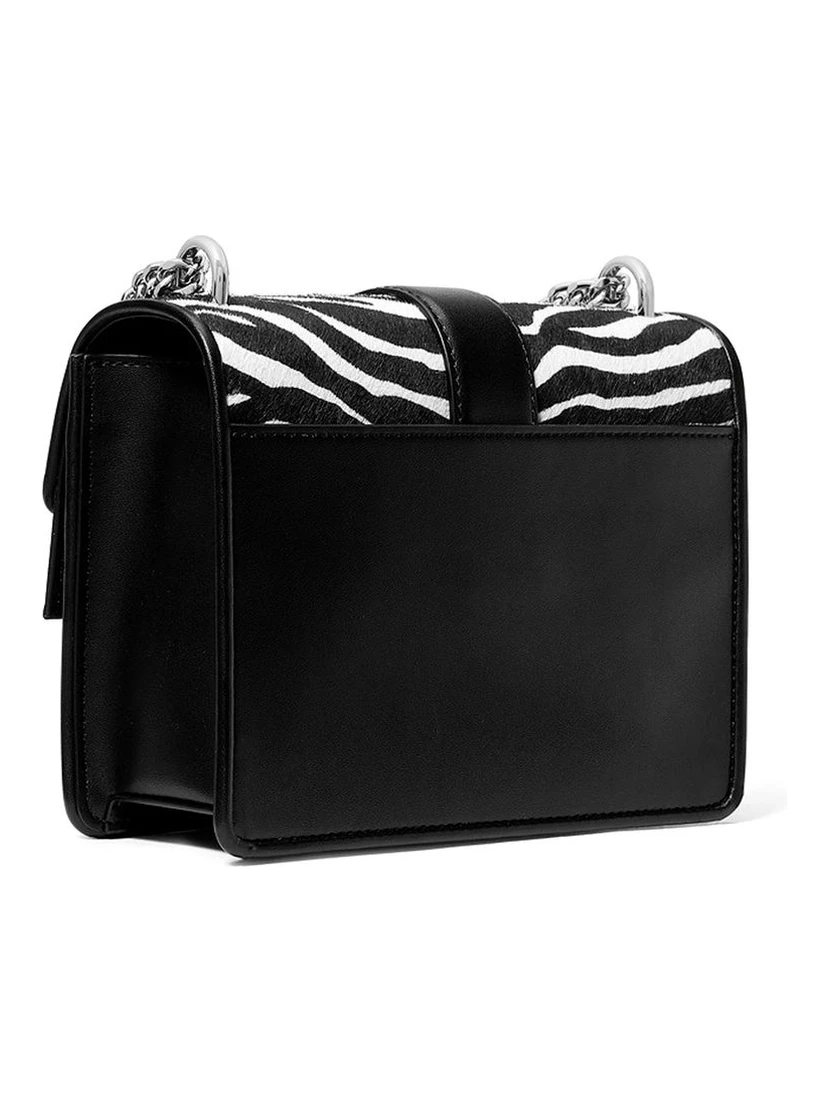 Black Leather Shoulder Bag