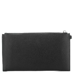 Brown Leather Clutch Bag