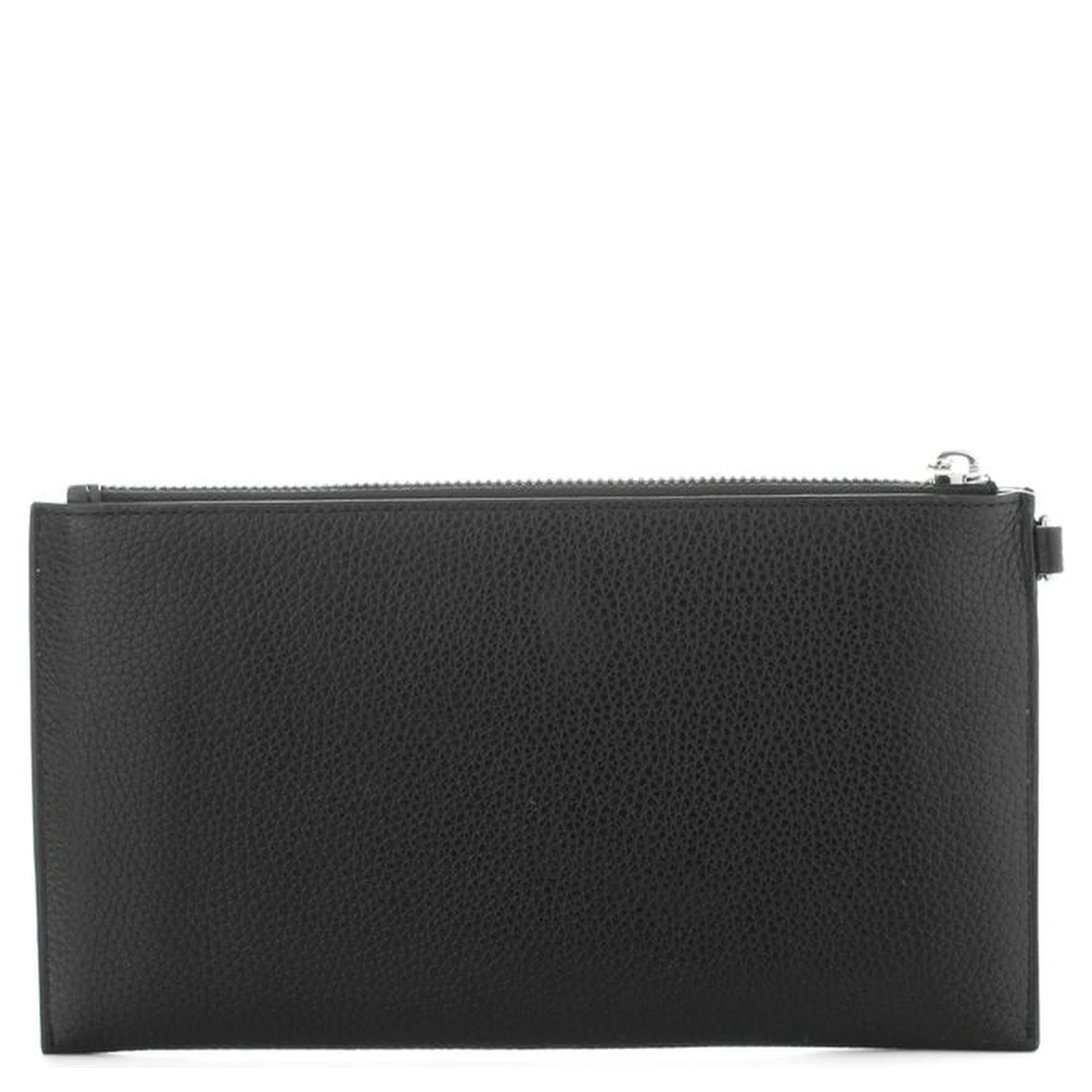 Brown Leather Clutch Bag
