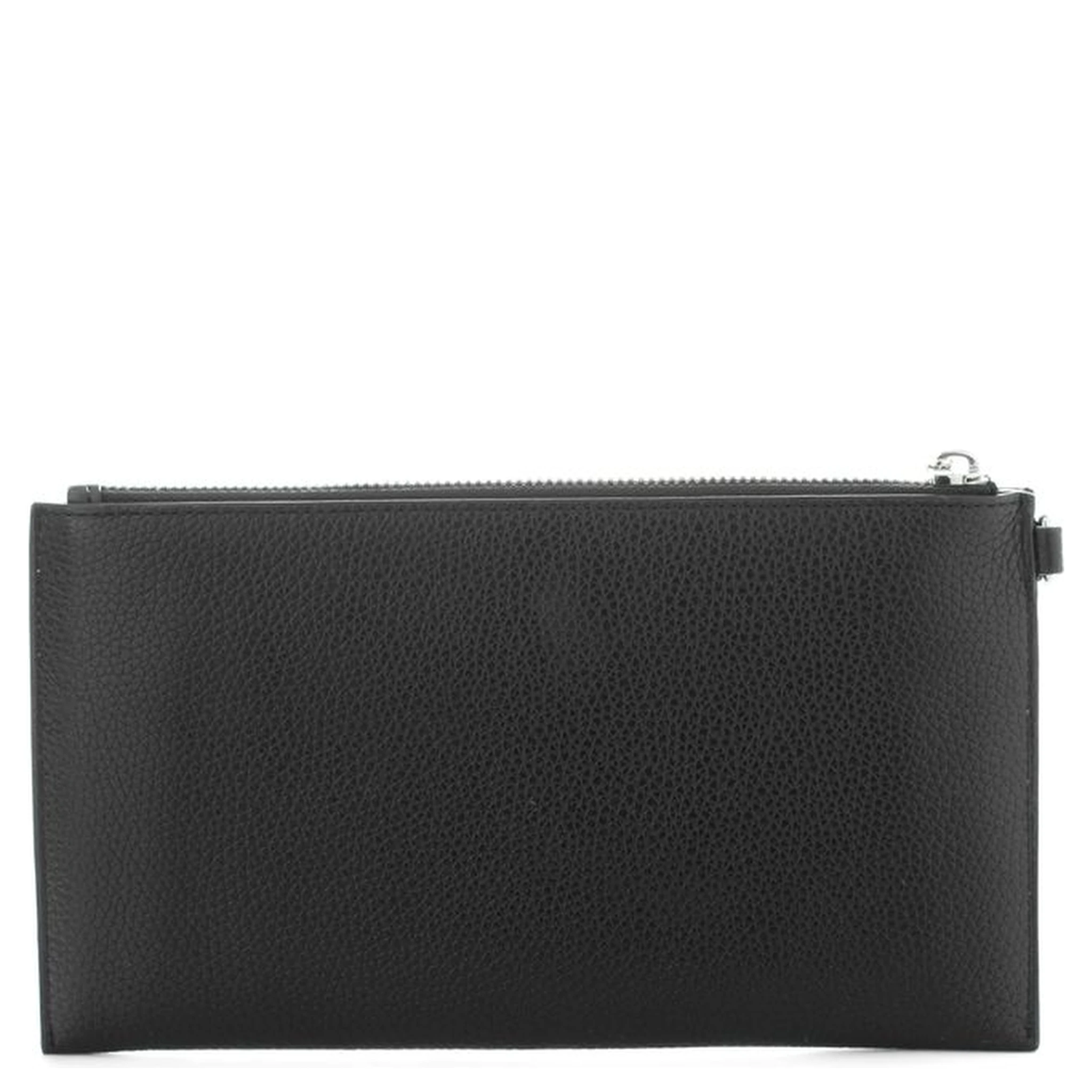 Brown Leather Clutch Bag