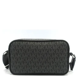 Black Canvas Crossbody Bag