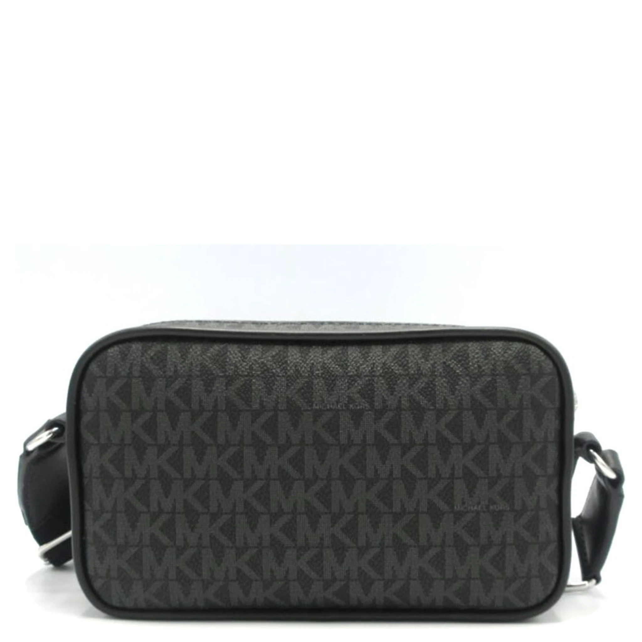Black Canvas Crossbody Bag