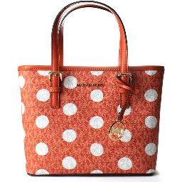 Orange Canvas Tote Bag