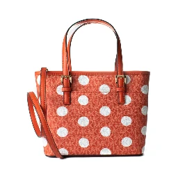 Orange Canvas Tote Bag