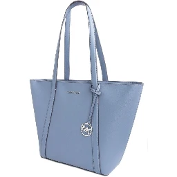 Blue Canvas Tote Bag