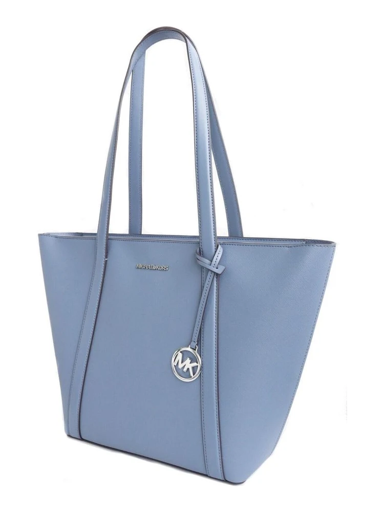 Blue Canvas Tote Bag