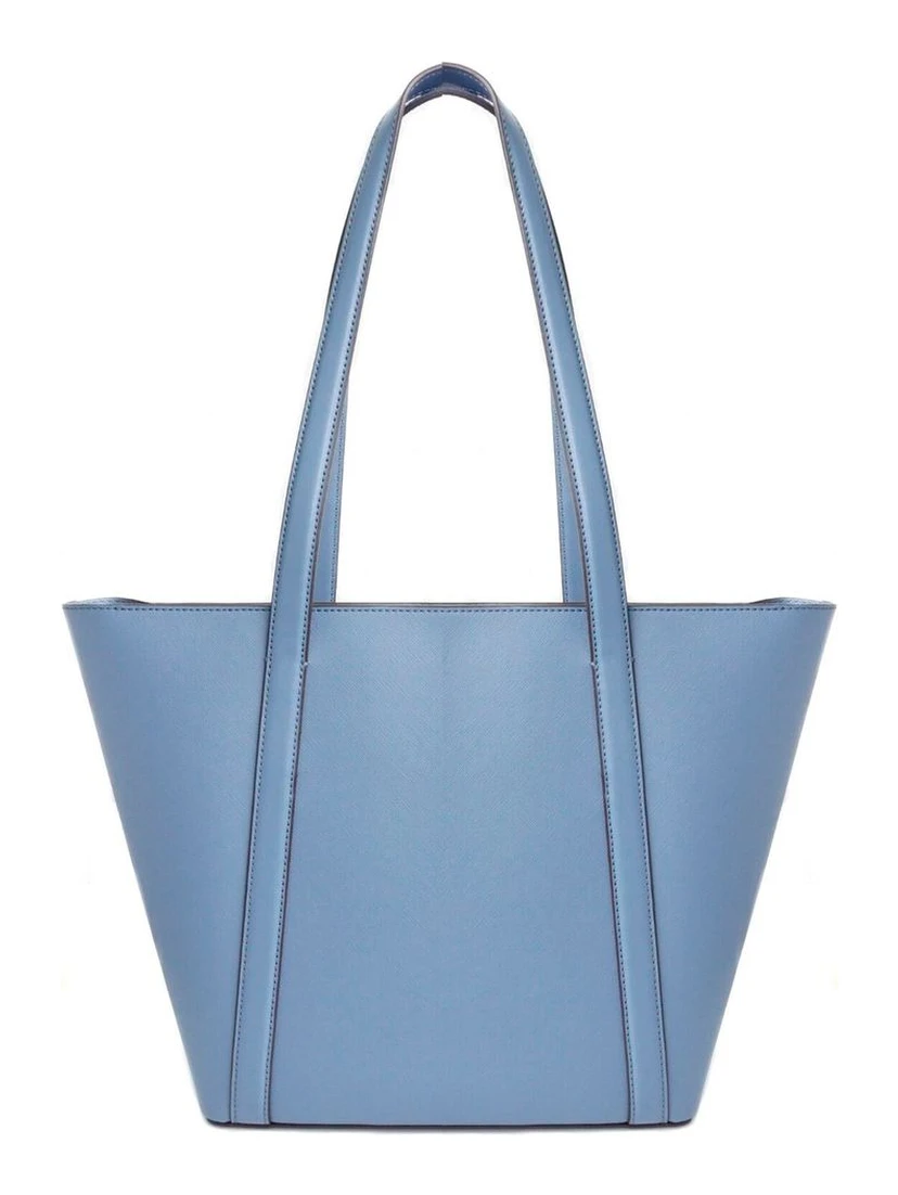 Blue Canvas Tote Bag