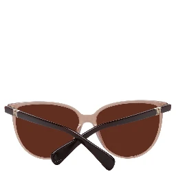 Beige Plastic Sunglasses