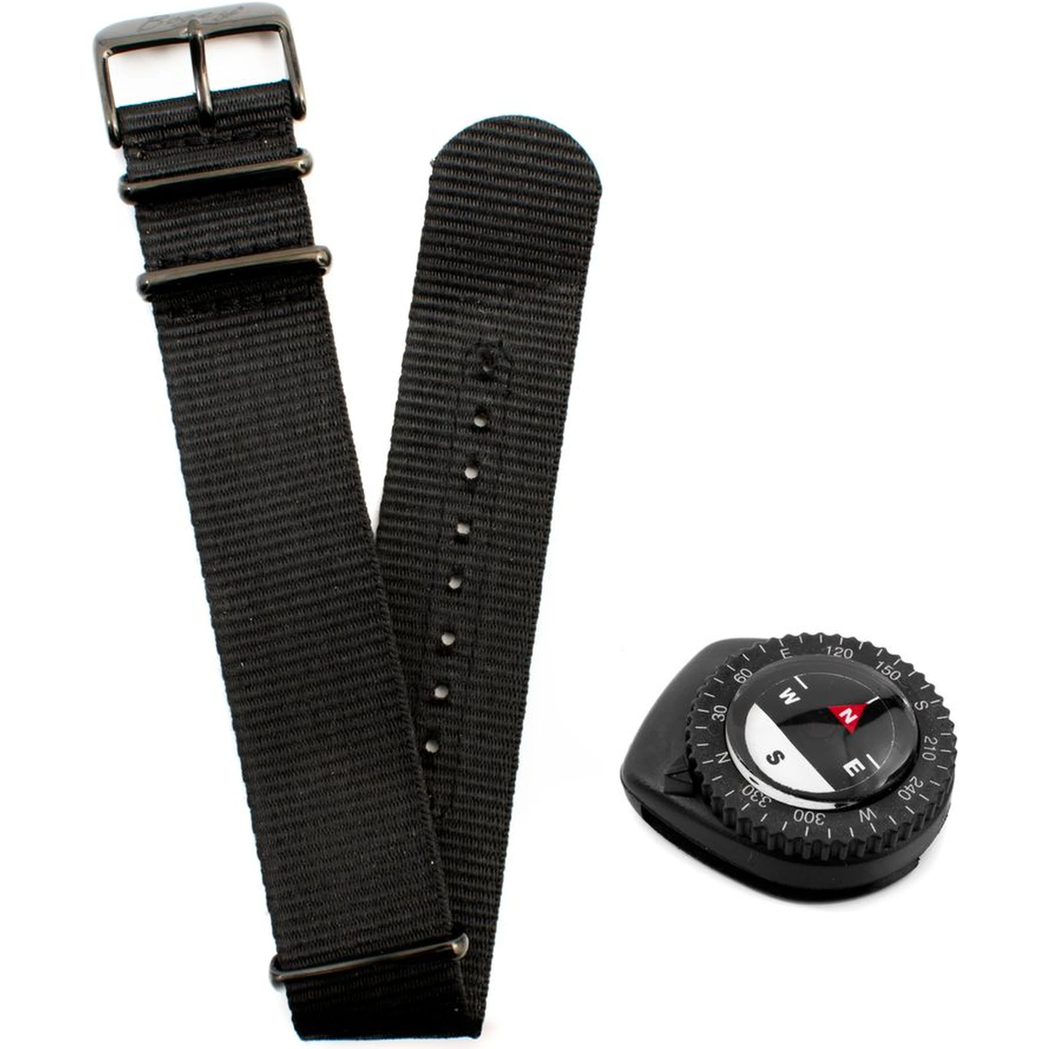 Black Rubber Sport Watch