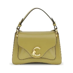 Bicolor Calf Leather Bos Taurus Handbag