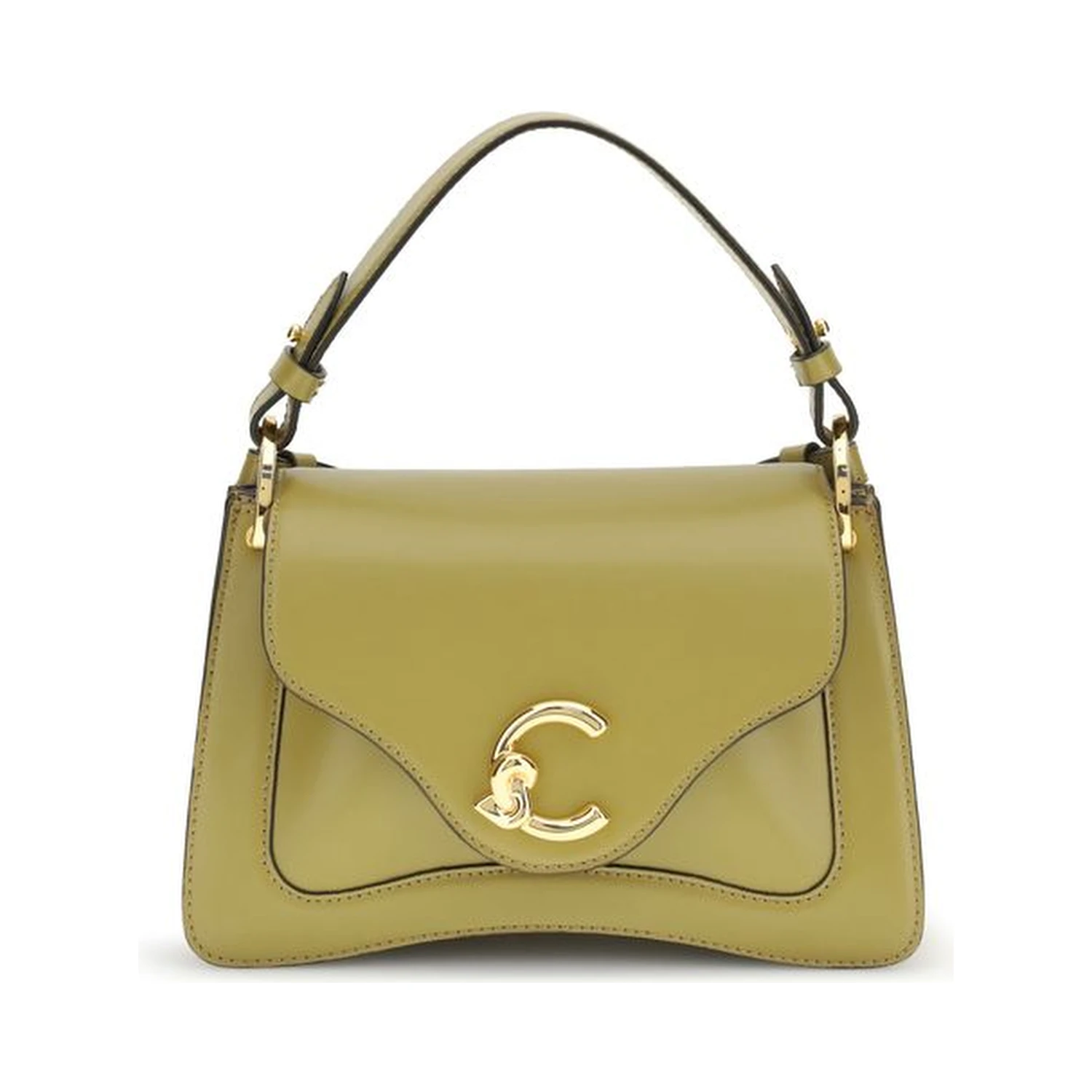Bicolor Calf Leather Bos Taurus Handbag