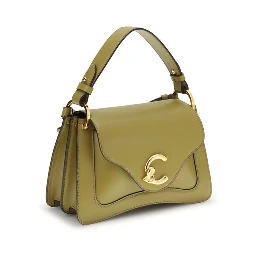 Bicolor Calf Leather Bos Taurus Handbag