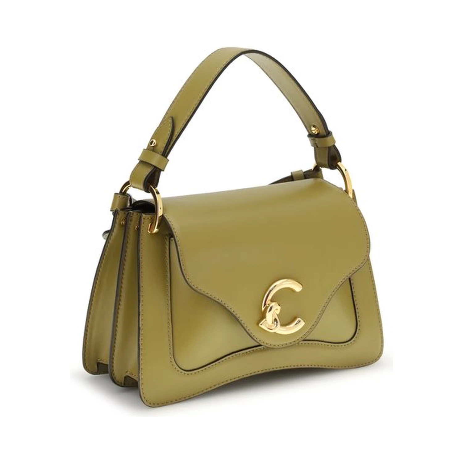 Bicolor Calf Leather Bos Taurus Handbag