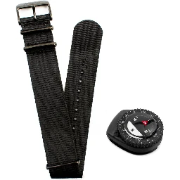 Black Rubber Sport Watch