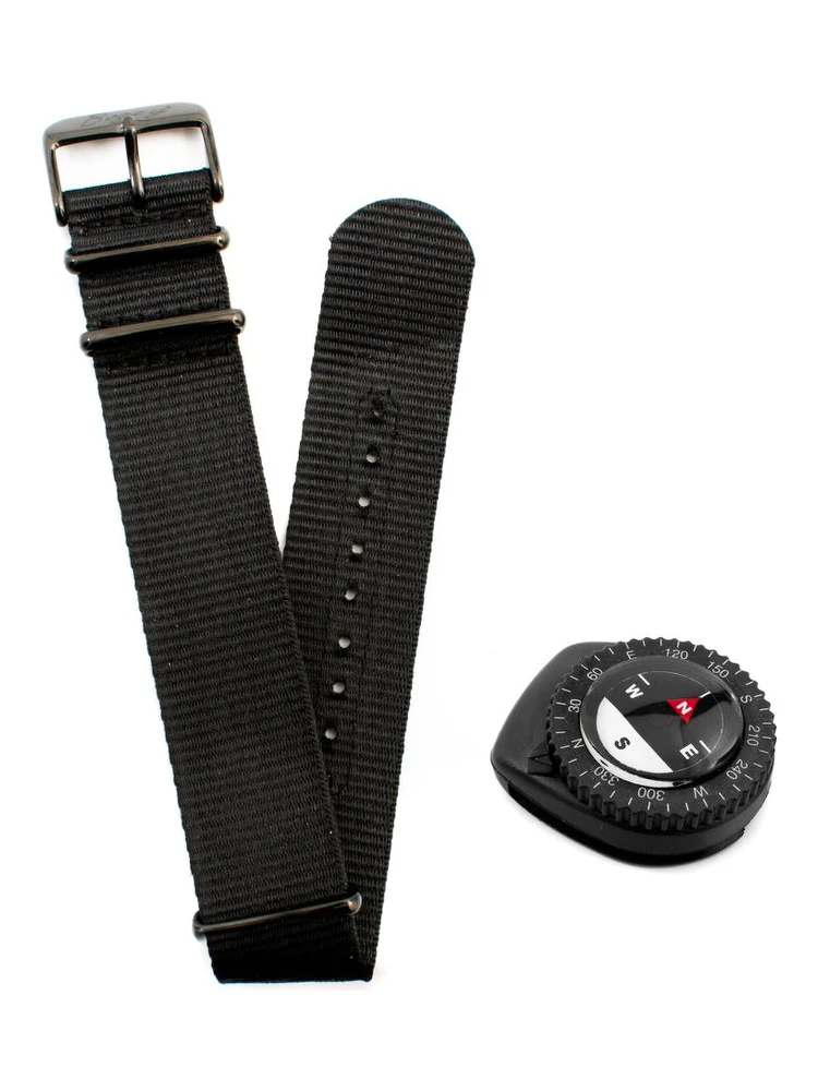 Black Rubber Sport Watch alternative