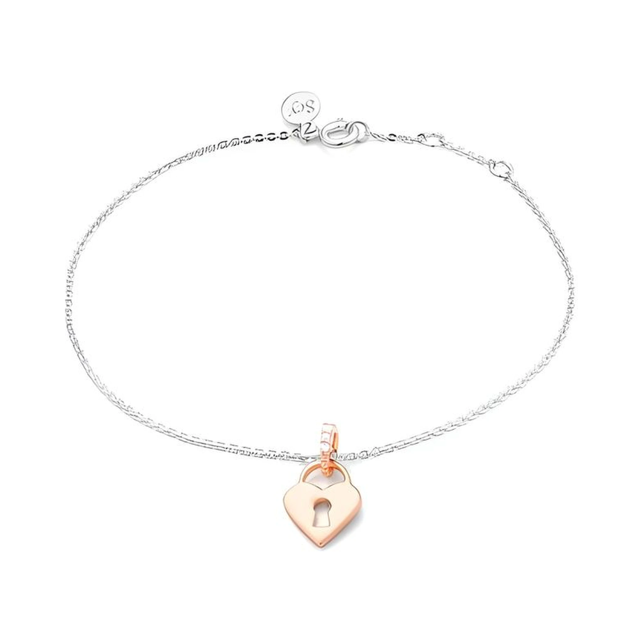 Gray Silver Bracelet