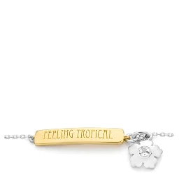 Gray Silver Bracelet