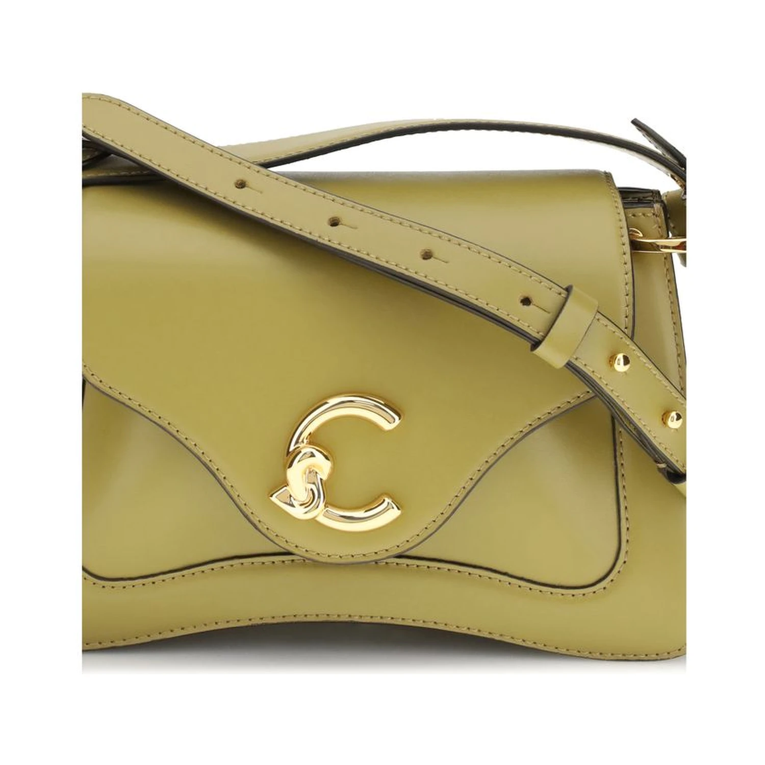 Bicolor Calf Leather Bos Taurus Handbag