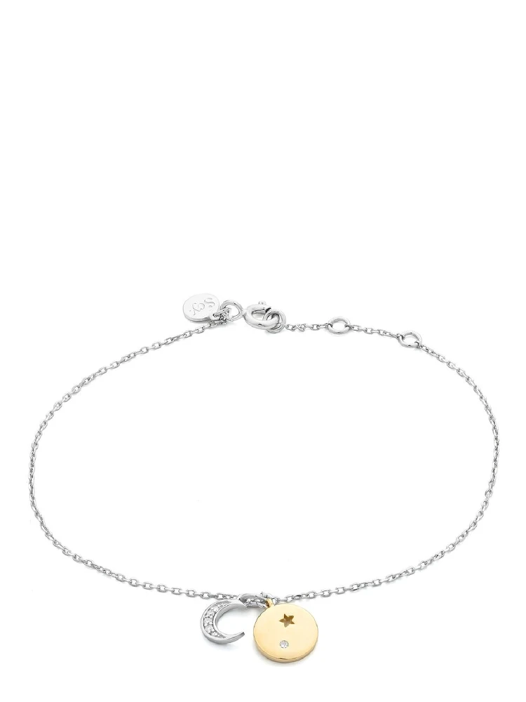 Gray Silver Bracelet