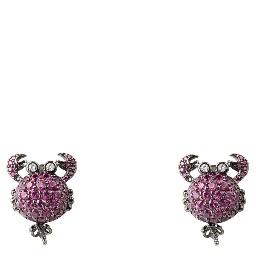 Bicolor Silver Earrings