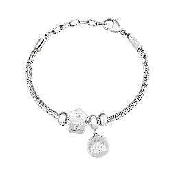Gray Stainless Steel Bracelet