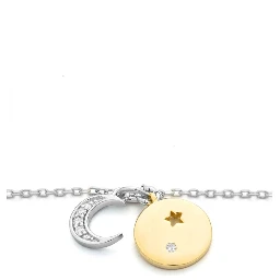 Gray Silver Bracelet
