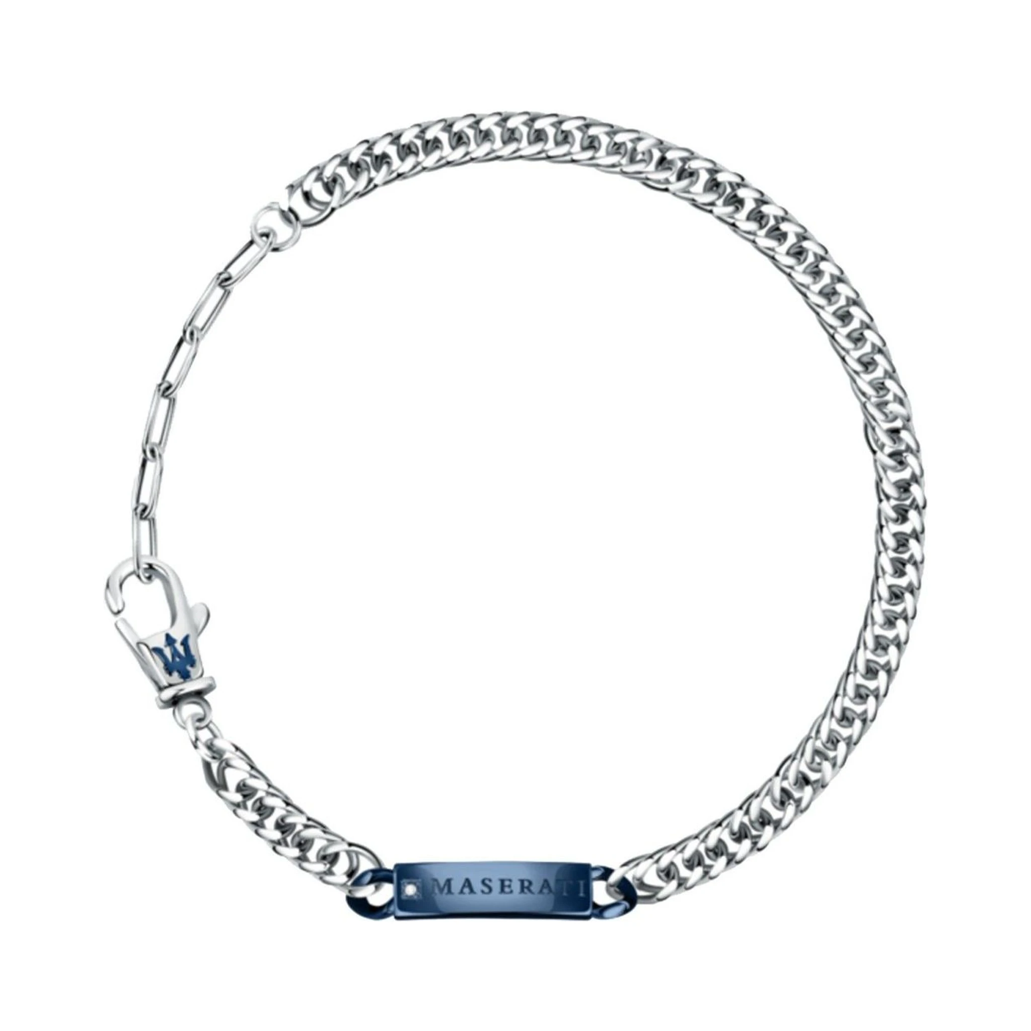 Gray Stainless Steel Bracelet