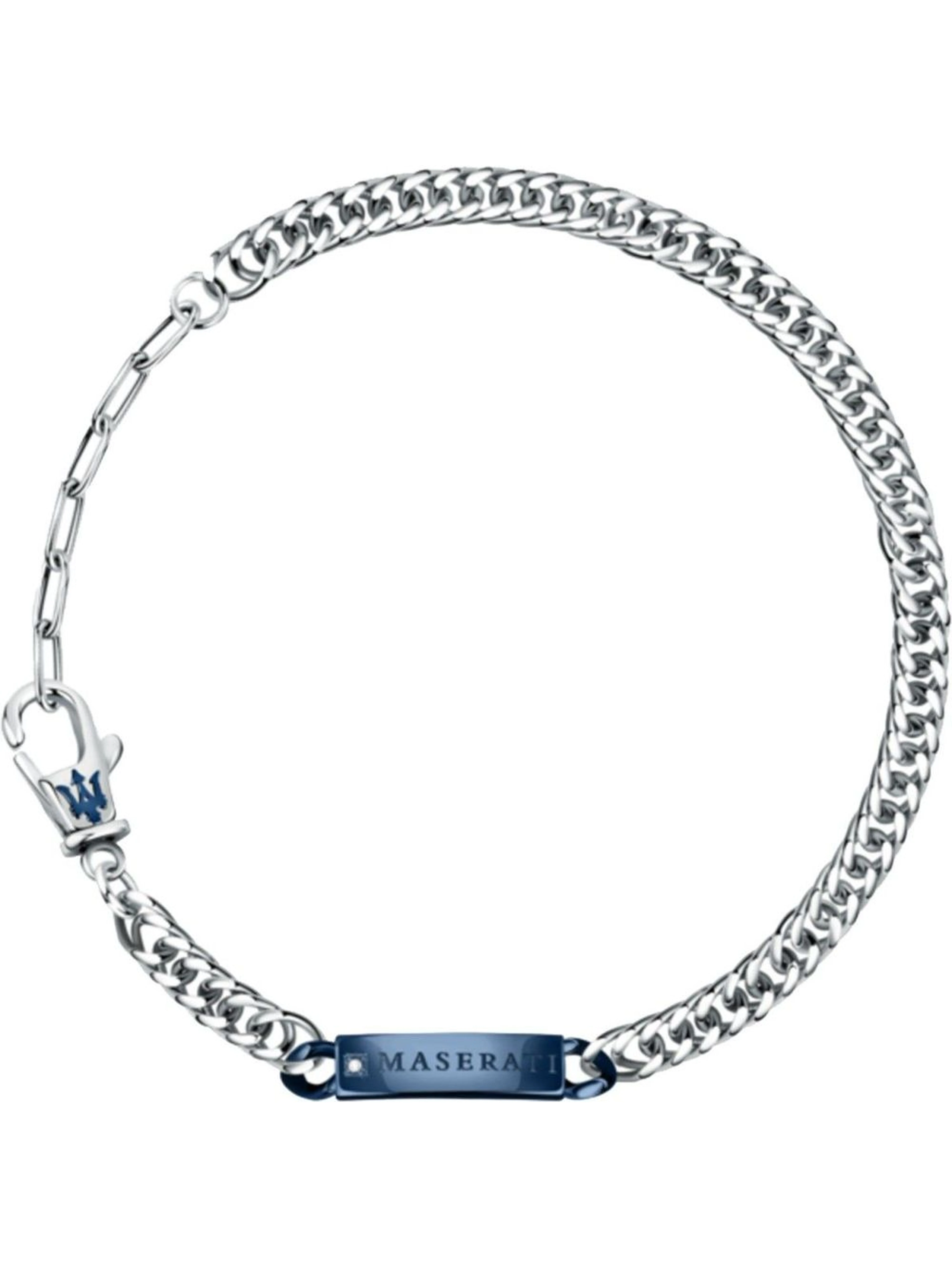 Gray Stainless Steel Bracelet
