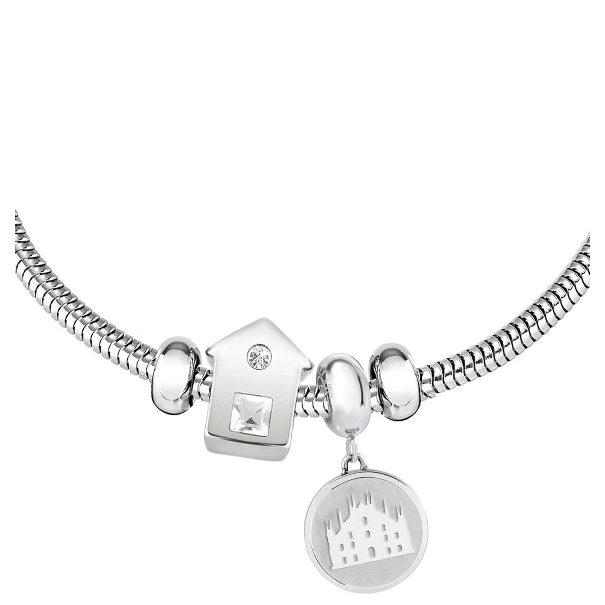 Gray Stainless Steel Bracelet