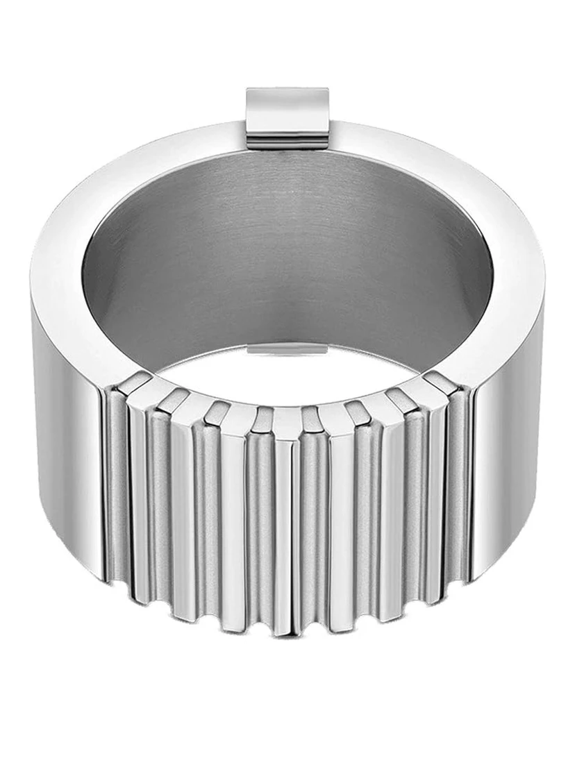 Gray Stainless Steel Bracelet