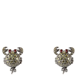 Black Silver Earrings