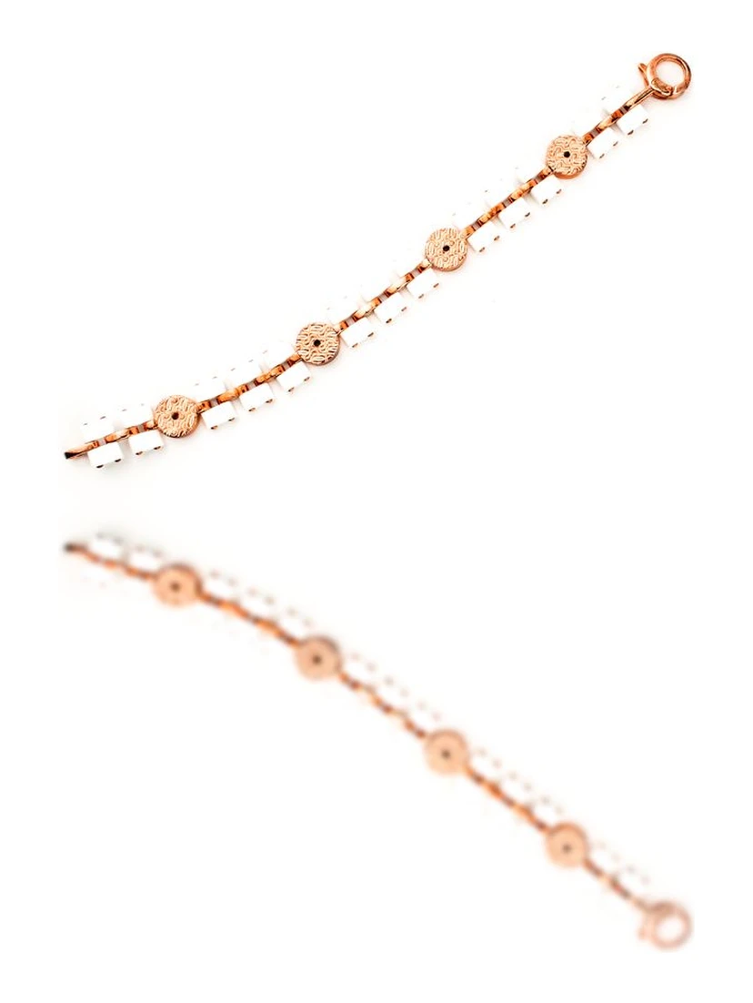 Bicolor Silver Bracelet