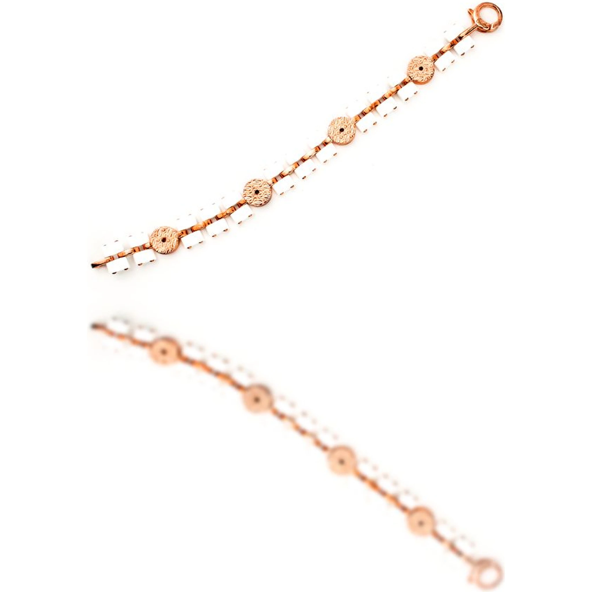 Bicolor Silver Bracelet