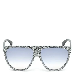 White Acetate Sunglasses