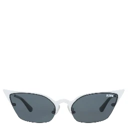 White Metal Sunglasses