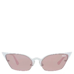 White Metal Sunglasses