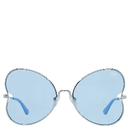 Silver Metal Sunglasses