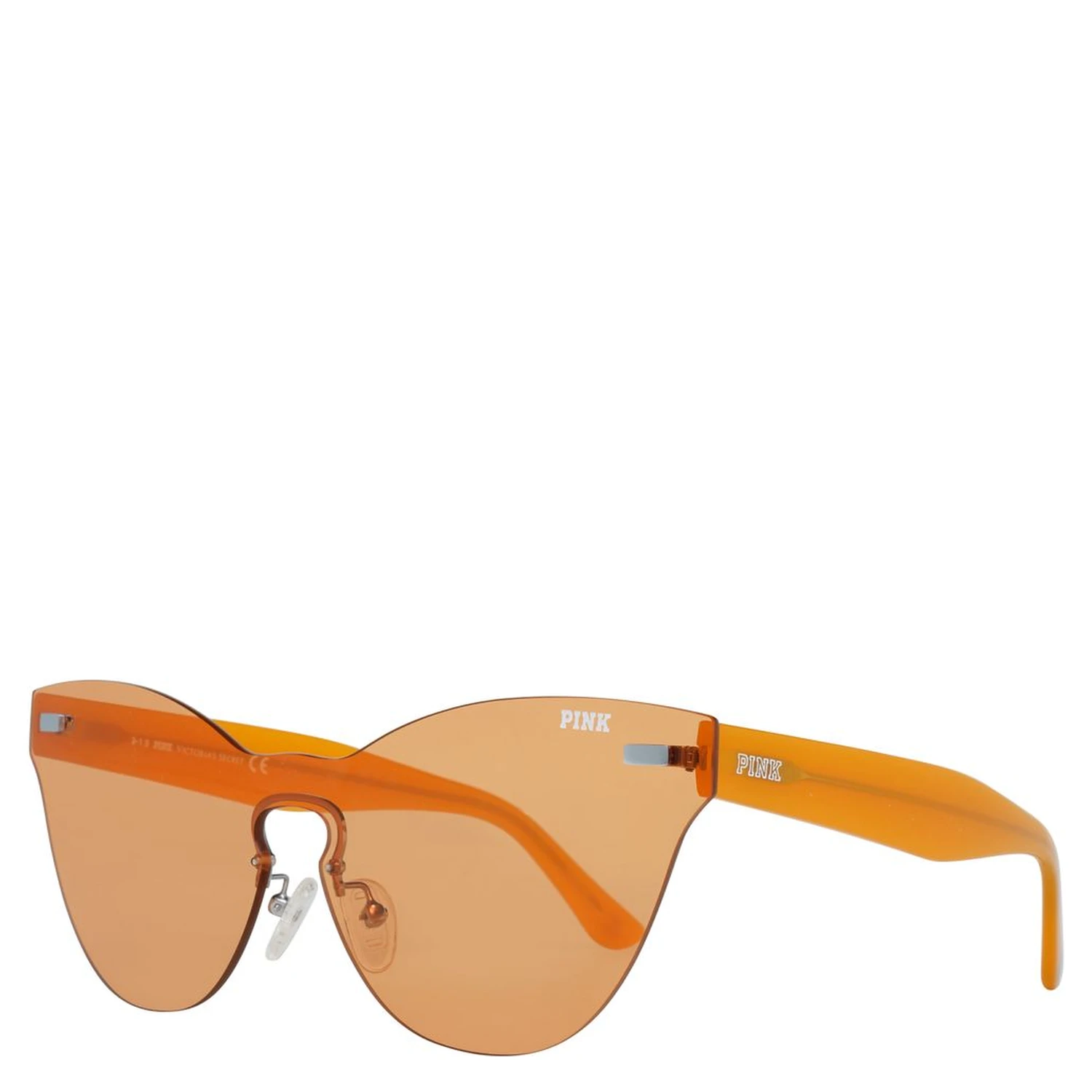 Orange Plastic Sunglasses