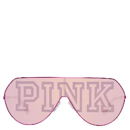 Pink Metal Sunglasses