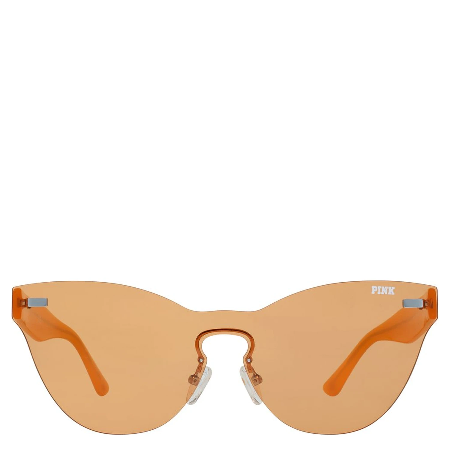 Orange Plastic Sunglasses