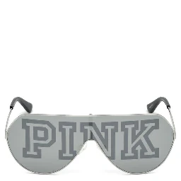 Gray Metal Sunglasses