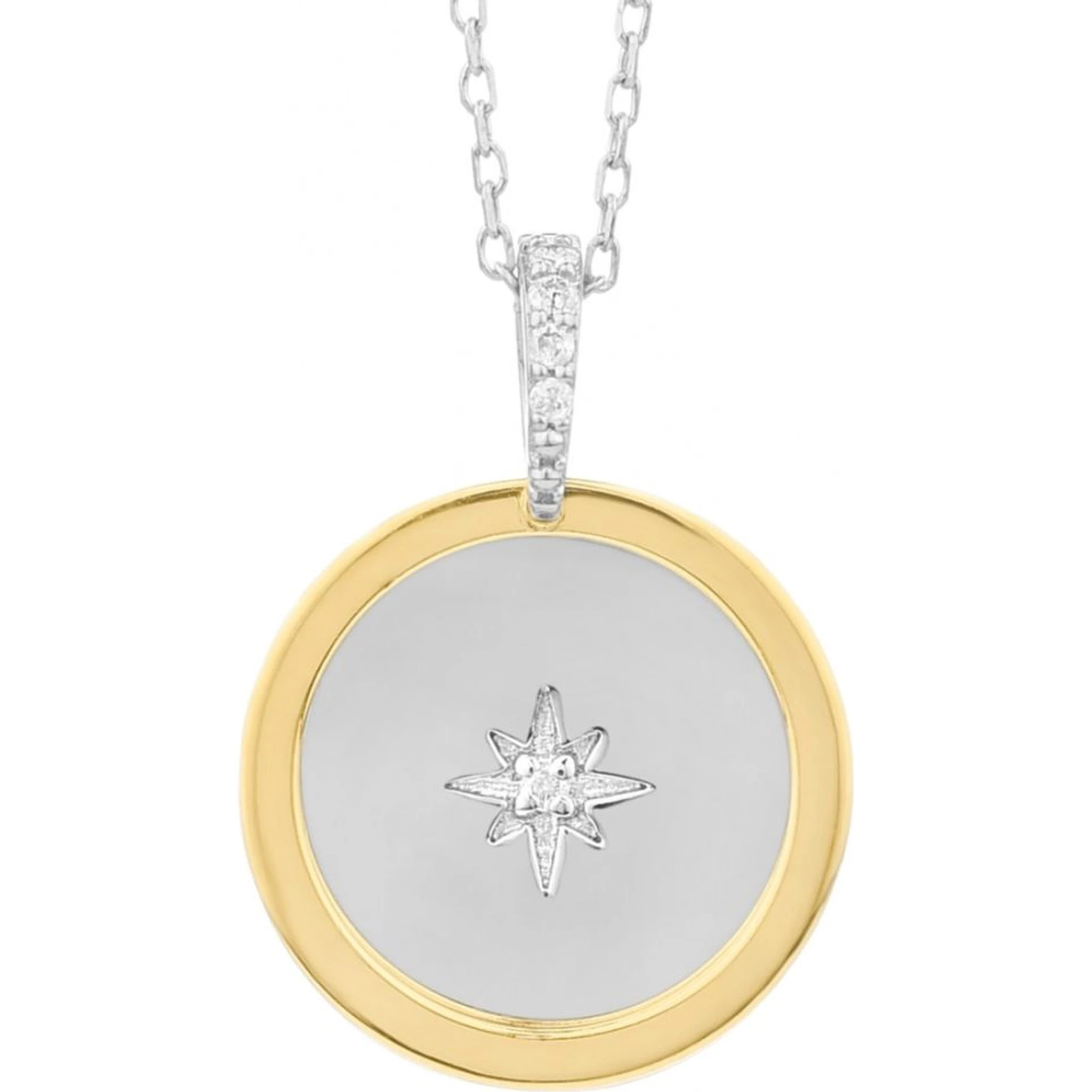Gray Silver Necklace